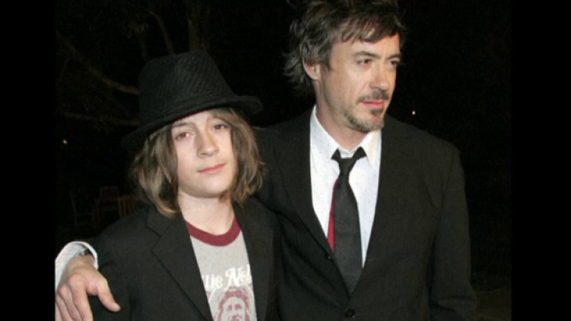 Robert Downey Jr si fiul