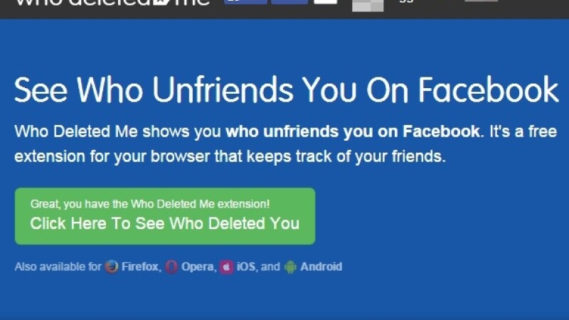 Secondly discretion Sea slug Vrei sa afli cine te-a sters de pe lista de "prieteni" de pe Facebook? O  aplicatie face asta pentru tine, gratuit si automat - Stirileprotv.ro