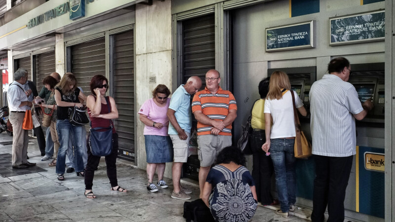 bancomat Grecia - Getty