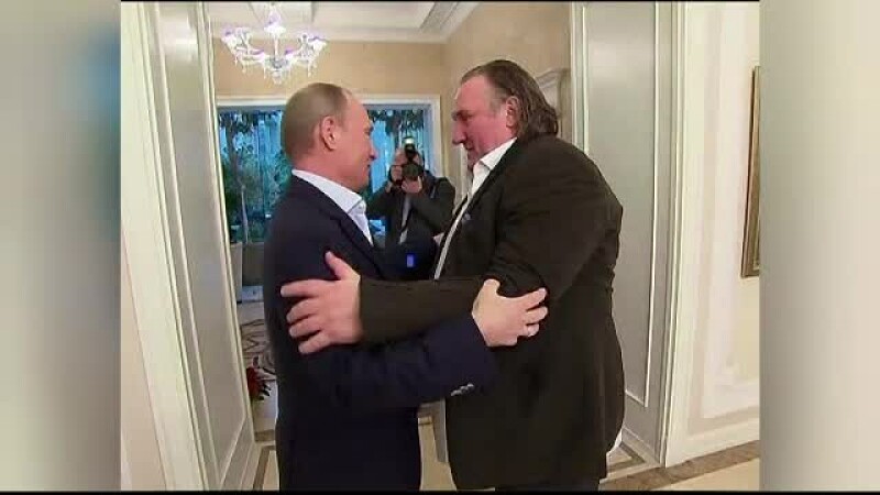 Vladimir Putin, Gerard Depardieu - STIRI