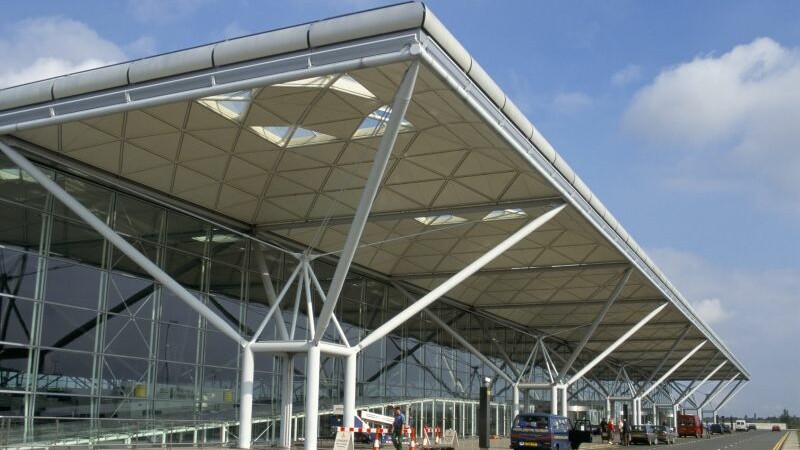 aeroportul Stansted de langa Londra