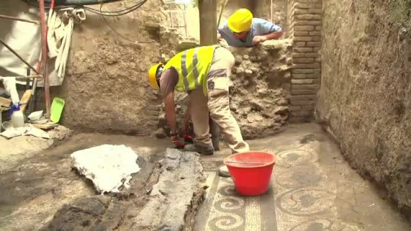 arheologi la metroul din Roma