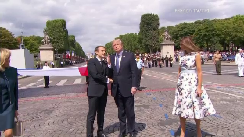 Trump si Macron