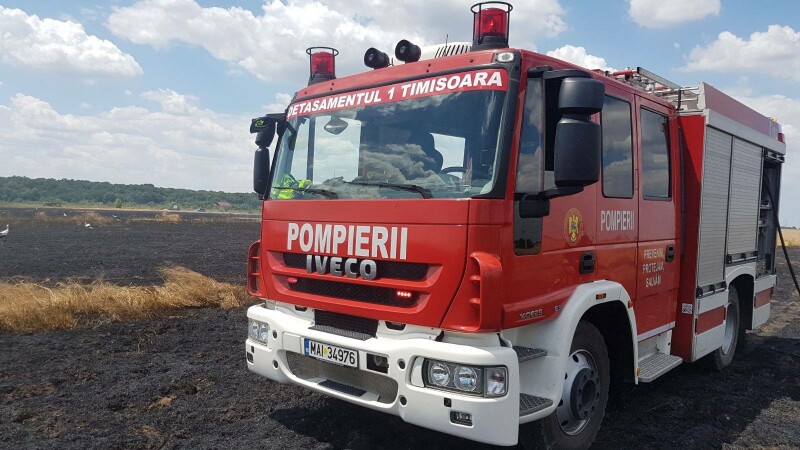 masina de pompieri ISU Timis