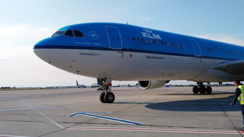 aterizare de urgenta KLM