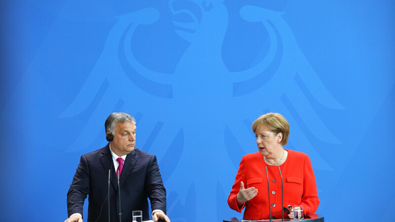 Angela Merkel, Viktor Orban