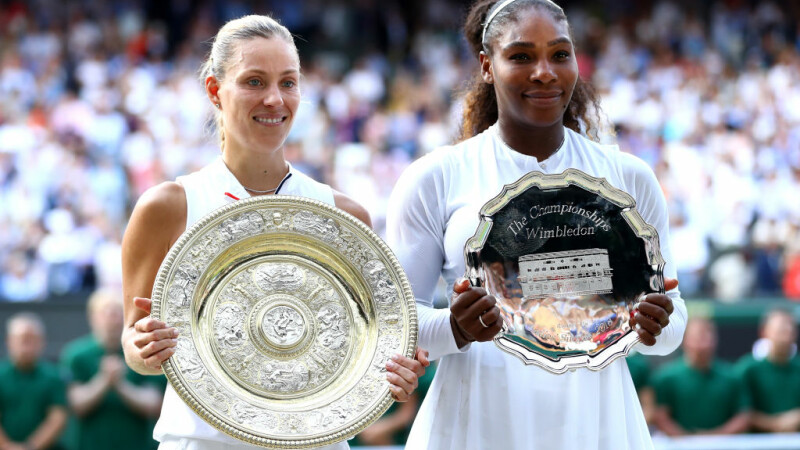 Angelique Kerber si Serena Williams