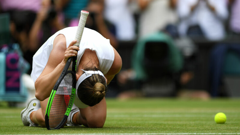 Simona Halep la Wimbledon