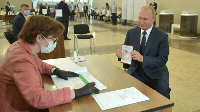Referendum în Rusia: Vladimir Putin rămâne președinte până în 2036