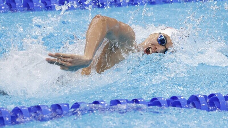 Jocurile Olimpice de la Tokyo. Înotătorul David Popovici s-a calificat în finala de 100 de metri liber