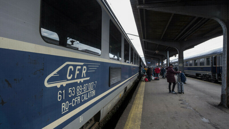 Vagon de tren al CFR Calatori