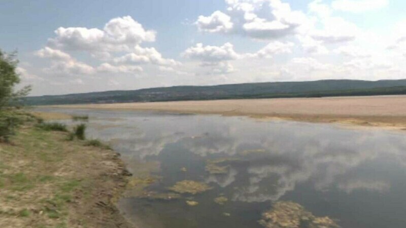 În trei județe nu mai este apă pentru irigații. Nivelul Dunării a scăzut și cu 13 metri