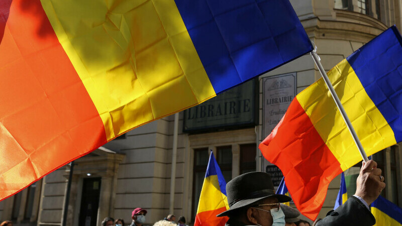 romani, Romania, drapel, steag