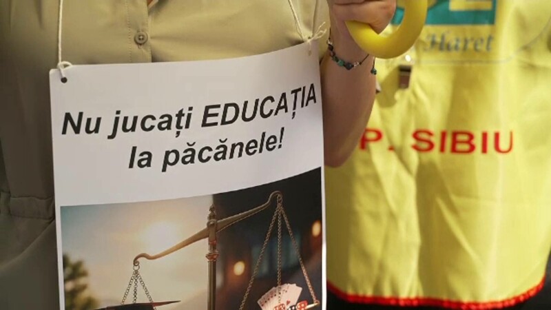 protest educatie
