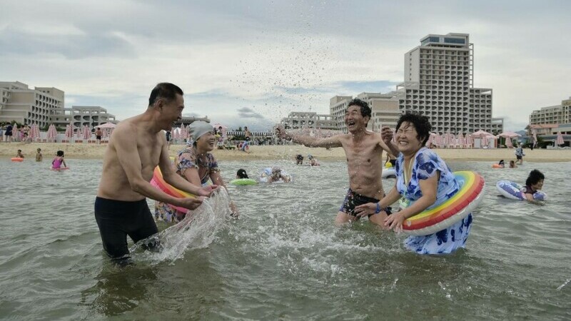 complex turistic coreea de nord, Wonsan Kalma