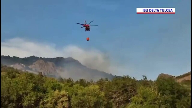 Incendiu Munții Măcinului