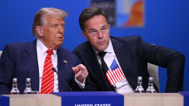 donald trump mark rutte