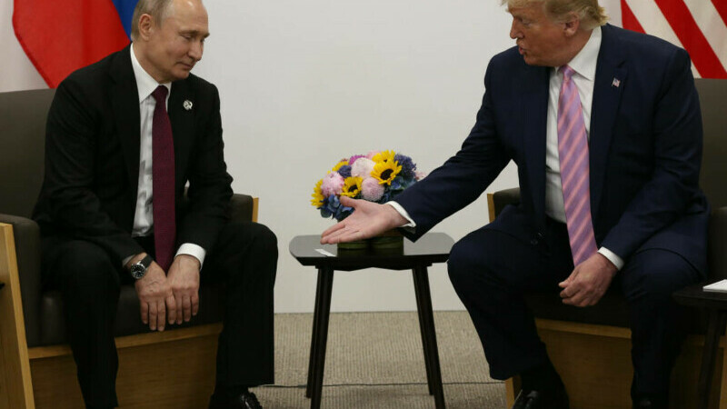 trump și putin