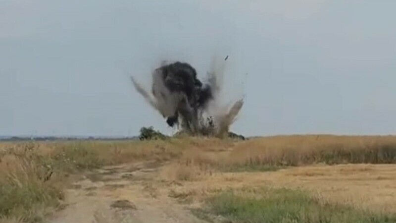 munitie explodata arges