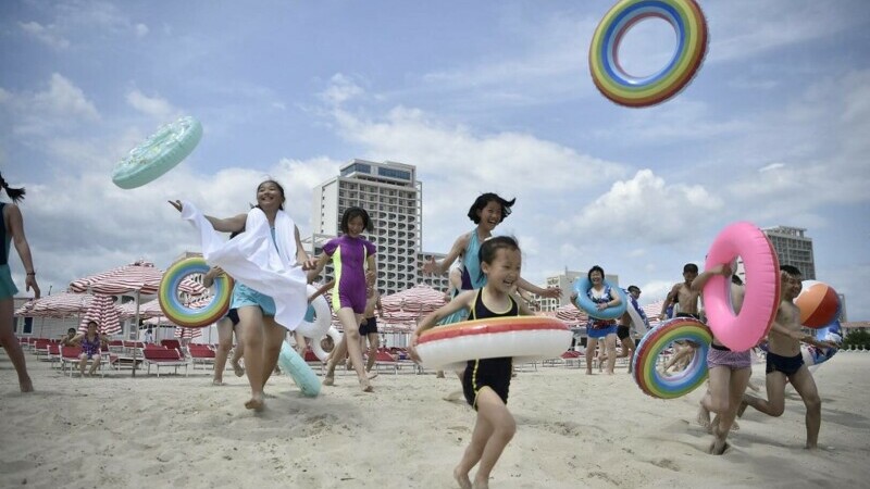 statiune turistica coreea de nord, coreea de nord, Wonsan Kalma