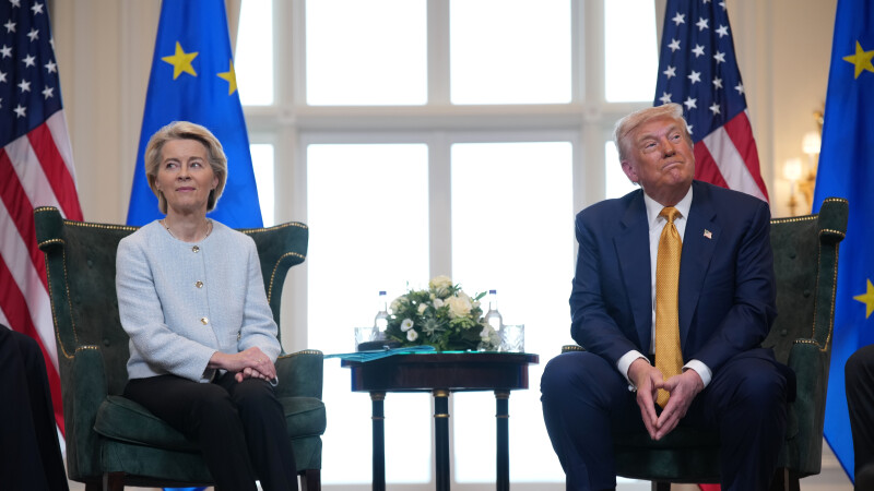 Ursula von der Leyen, Donald Trump
