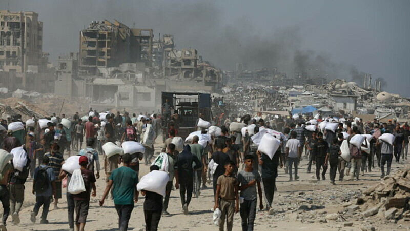 Cel mai grav scenariu de foamete se desfăşoară acum în Gaza
