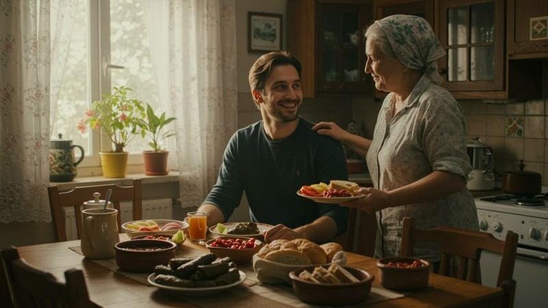 masa in familie bunica nepot