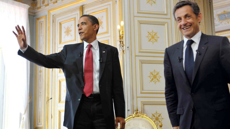 Barack Obama, Nicolas Sarkozy