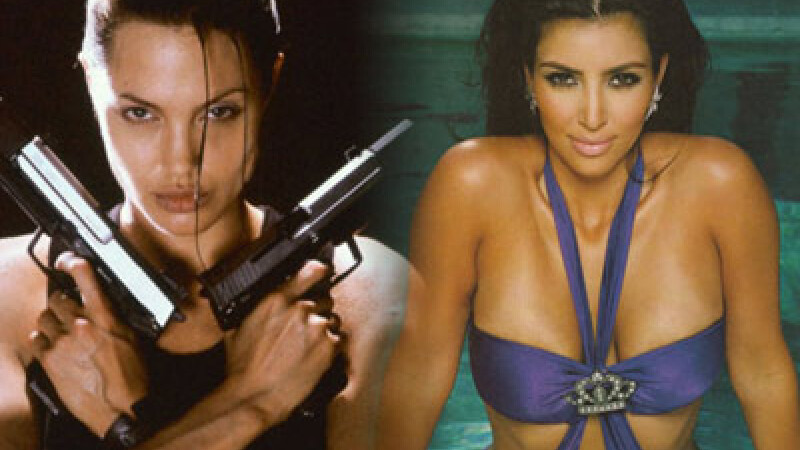 Angelina Jolie, Kim Kardashian