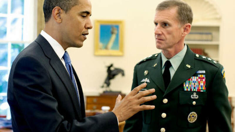 Barack Obama, Stanley McChrystal