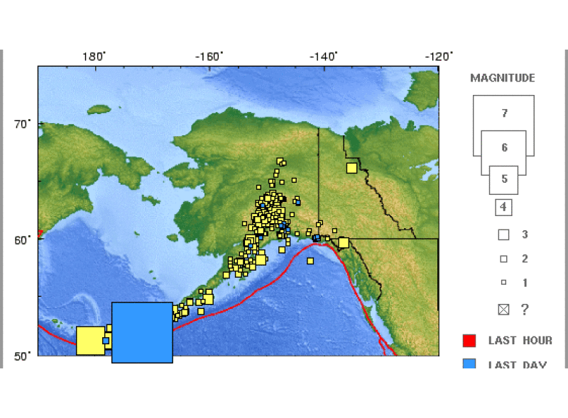 cutremur Alaska