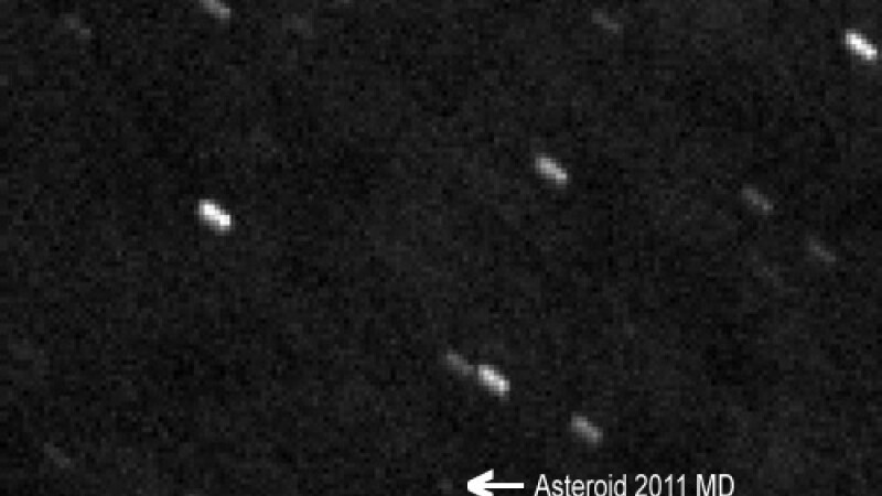 Asteroid MD 2011 - 3