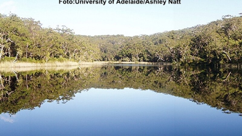 Lacul Albastru din Australia