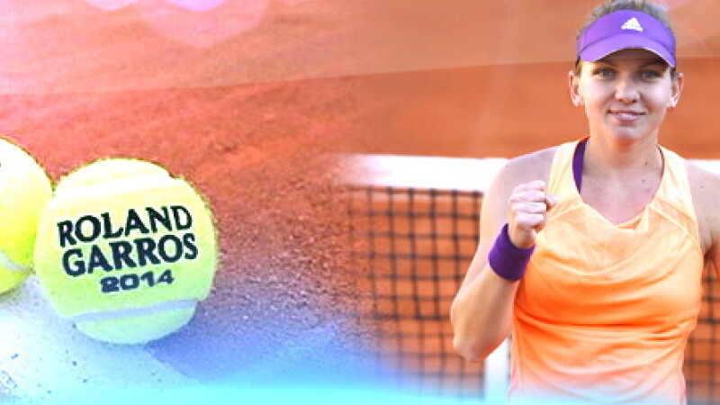 Simona Halep, Roland Garros 2014 - cover