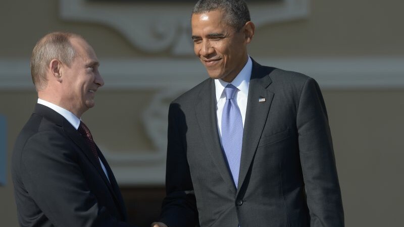 Vladimir Putin Barack Obama - Getty