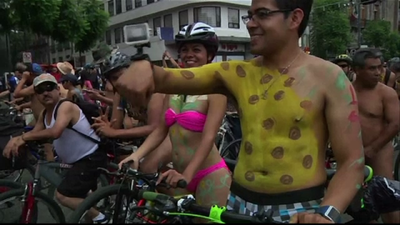 biciclisti nud