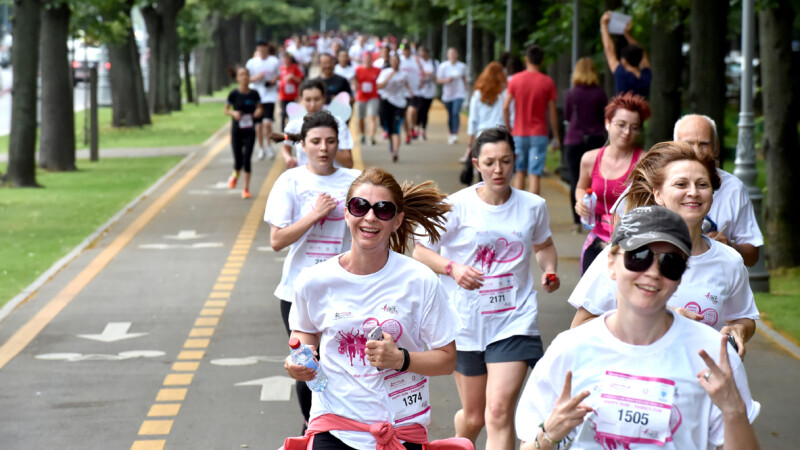 Cea de-a doua editie a Happy Run – Race for the Cure Romania, cea mai renumita cursa din lume, o sarbatoare a sanatatii si a preventiei cancerului de san, organizata de Fundatia Renasterea.