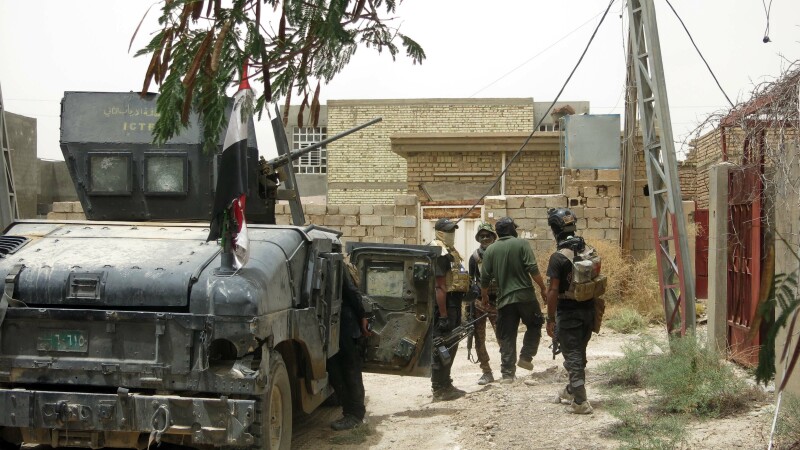 soldati irakieni in Fallujah - Agerpres