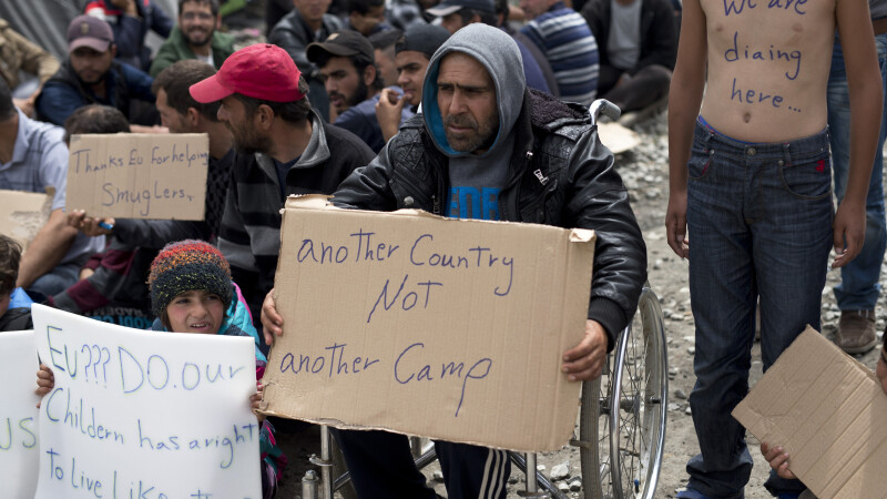 refugiati sirieni in Grecia