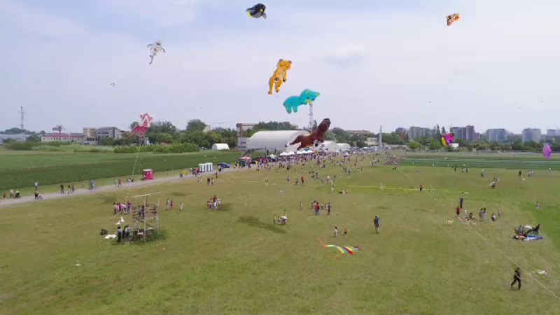 Cel mai mare festival de zmeie din Europa de Est