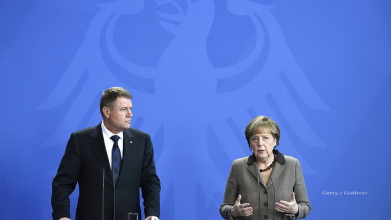 Klaus Iohannis, Angela Merkel