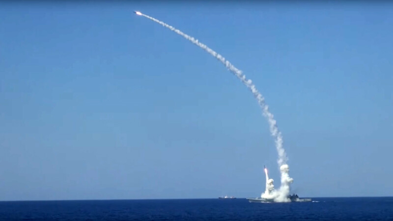 rachete Kalibr lansate de rusi asupra Siriei
