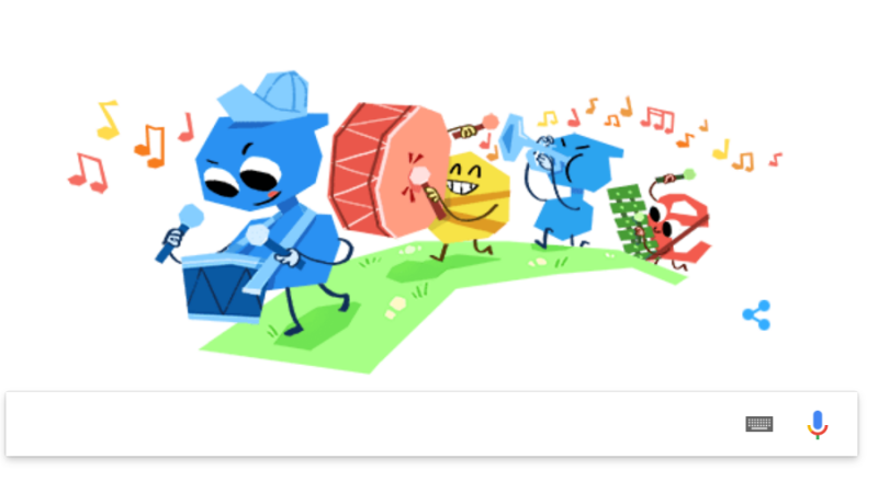 google doodle ziua copilului