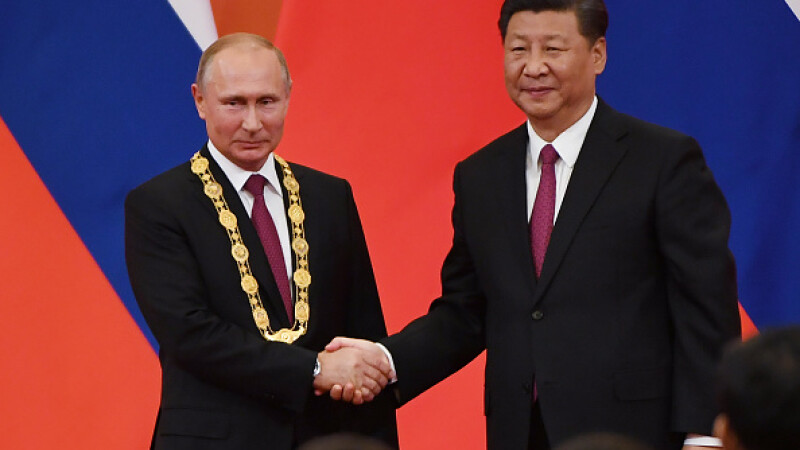 Vladimir Putin a primit la Beijing prima Medalie a prieteniei