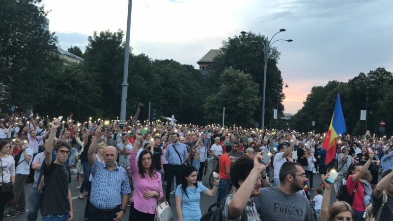 protest piata victoriei