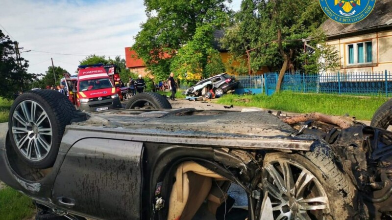 accident grav in Satu Mare
