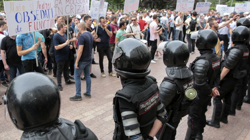 protest moldova