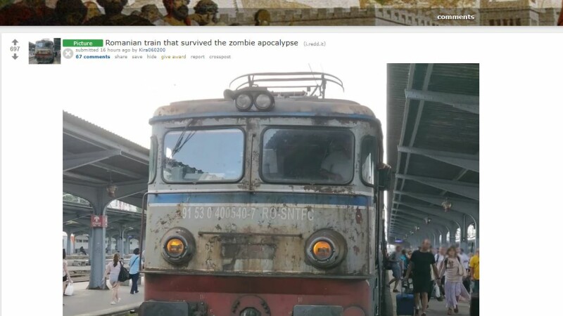 tren, romania, reddit