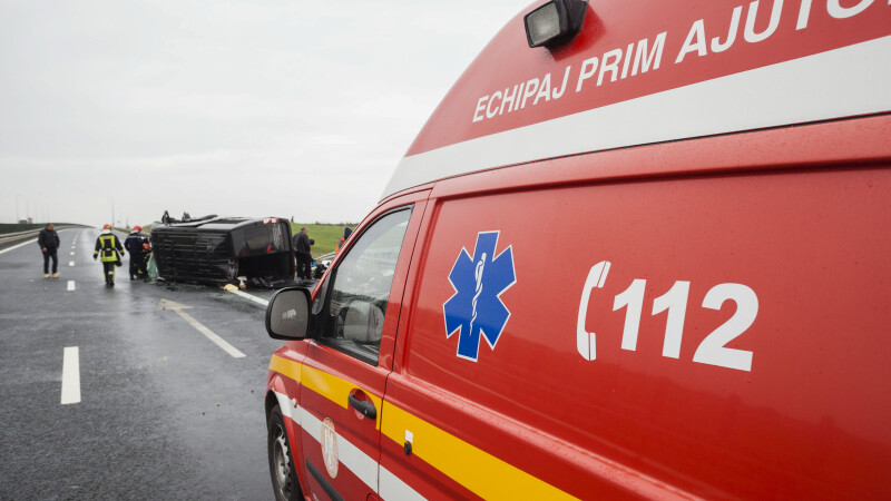Accident cu 11 victime în Vâlcea. A fost declanșat Planul roșu de intervenție