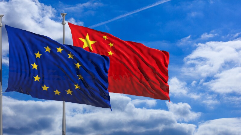 UE, China